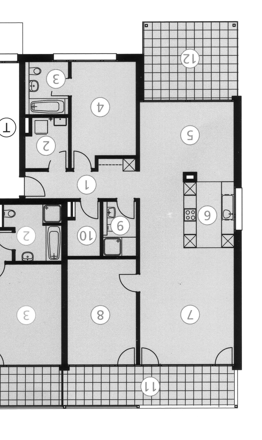 3 ½ rooms apartment