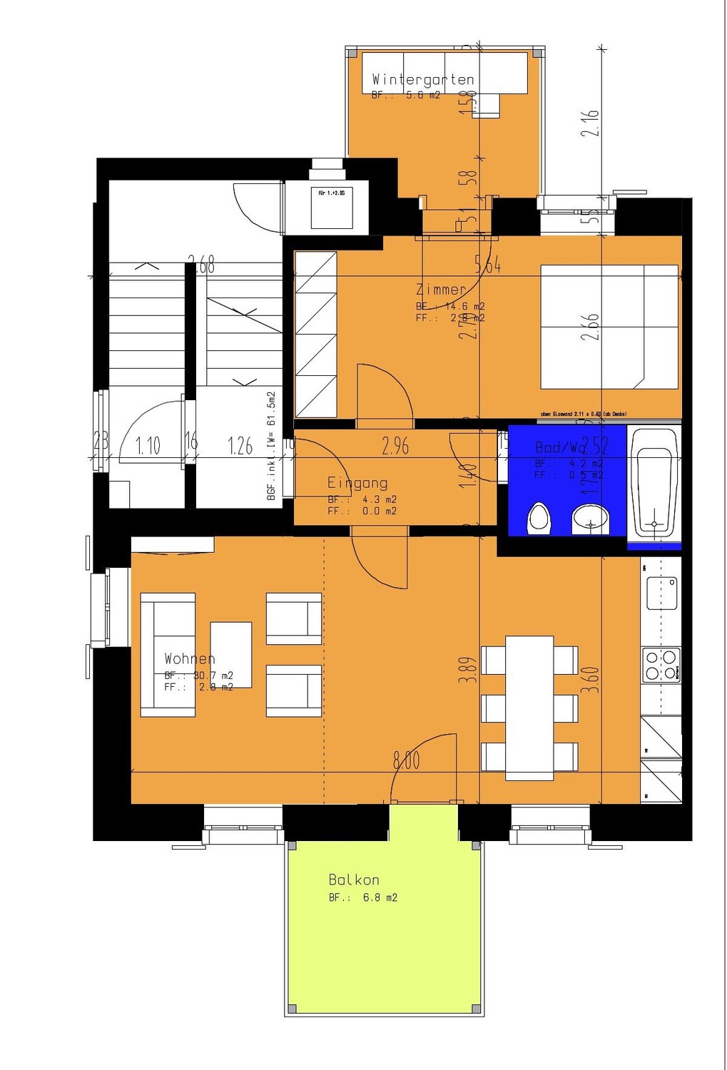 2 ½ rooms apartment, Foto 1 von 10