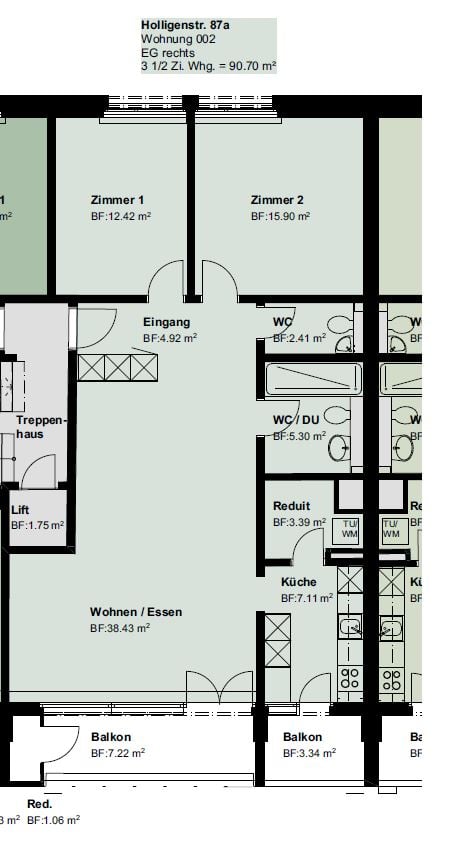 3 ½ rooms apartment, Foto 7 von 8