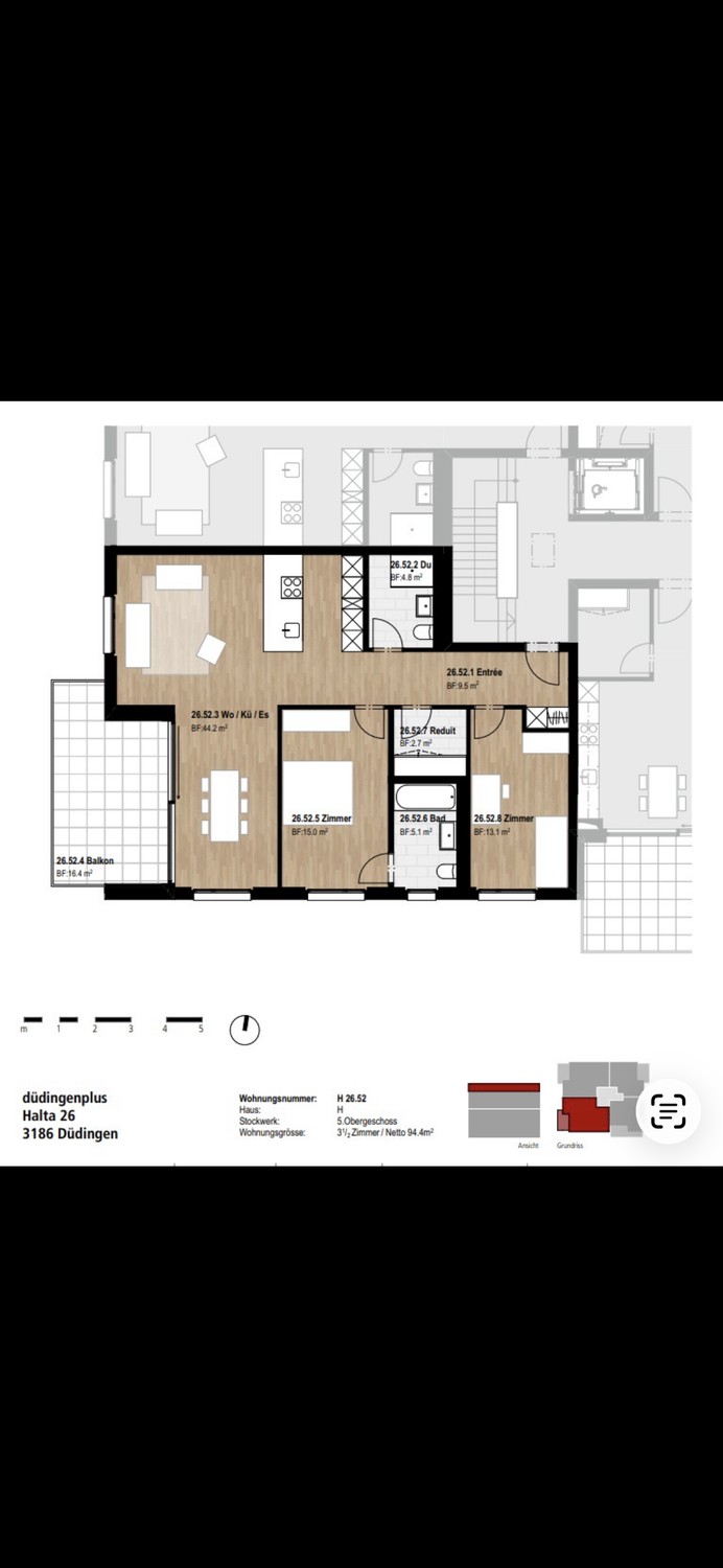 3 ½ rooms apartment, Foto 1 von 7