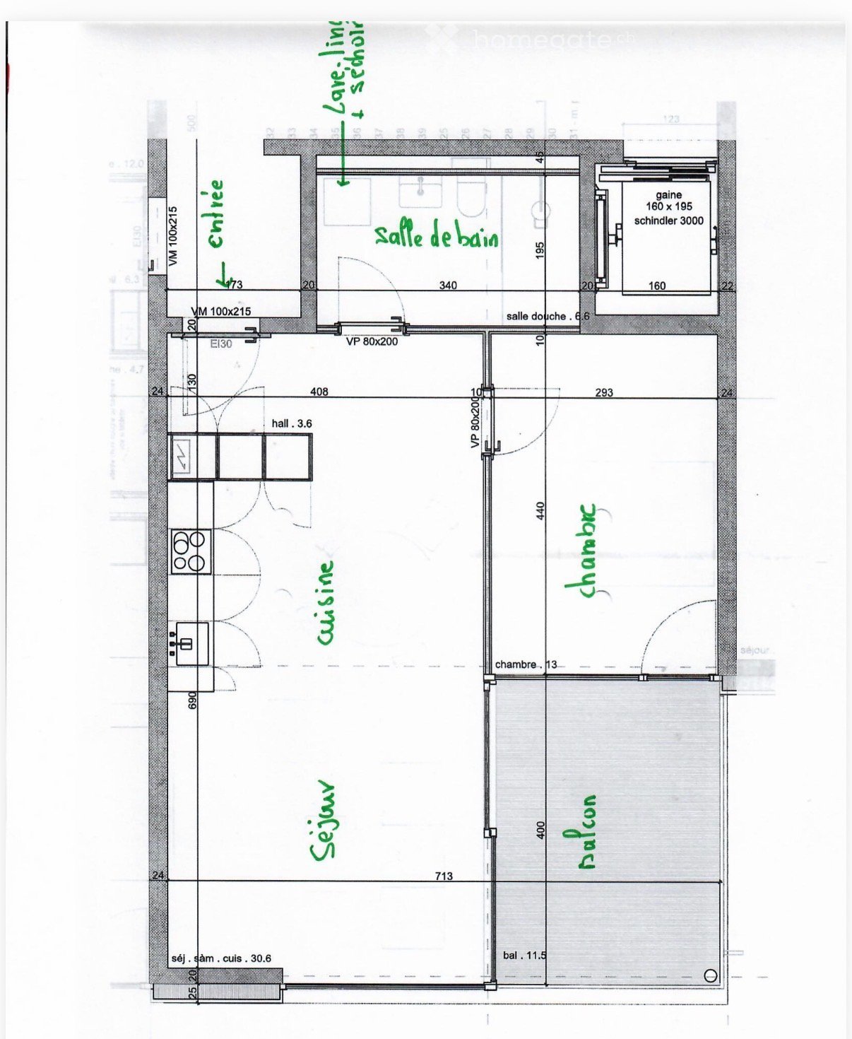 2 ½ Zimmer Wohnung, Foto 4 von 4