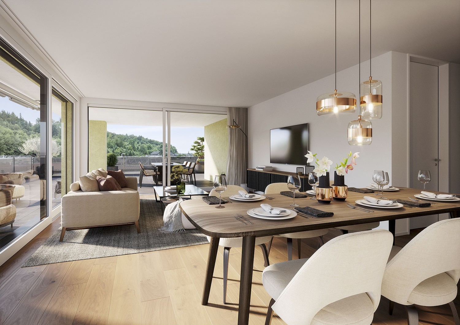 2 ½ pièces appartement