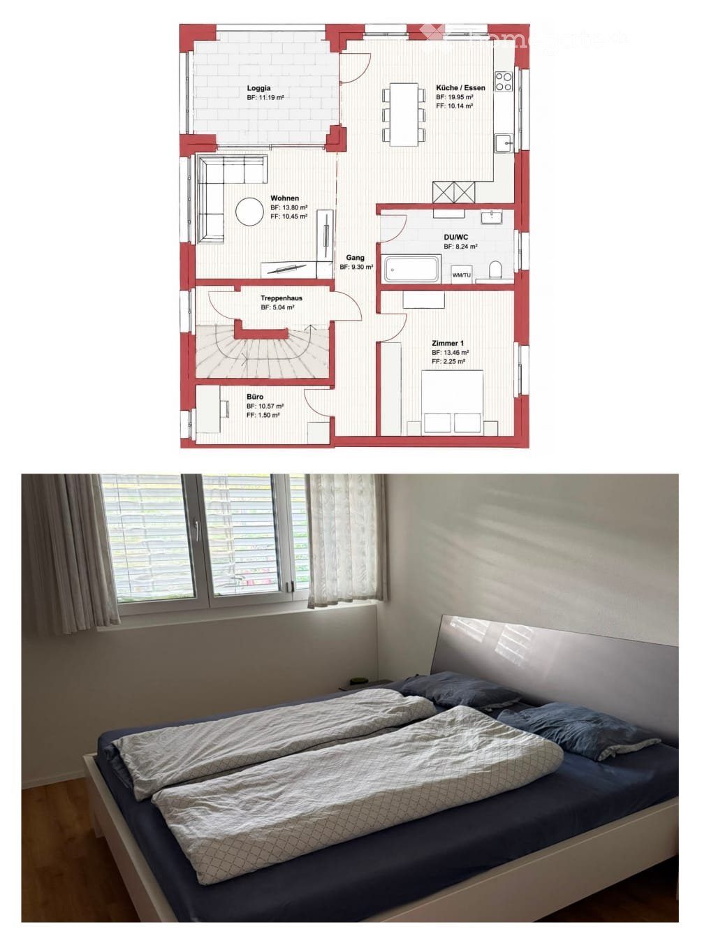 3 ½ rooms apartment