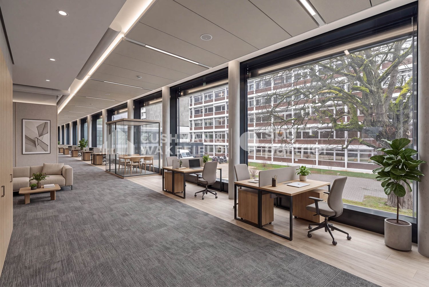 340m² Büro