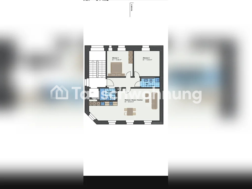 2 ½ rooms apartment