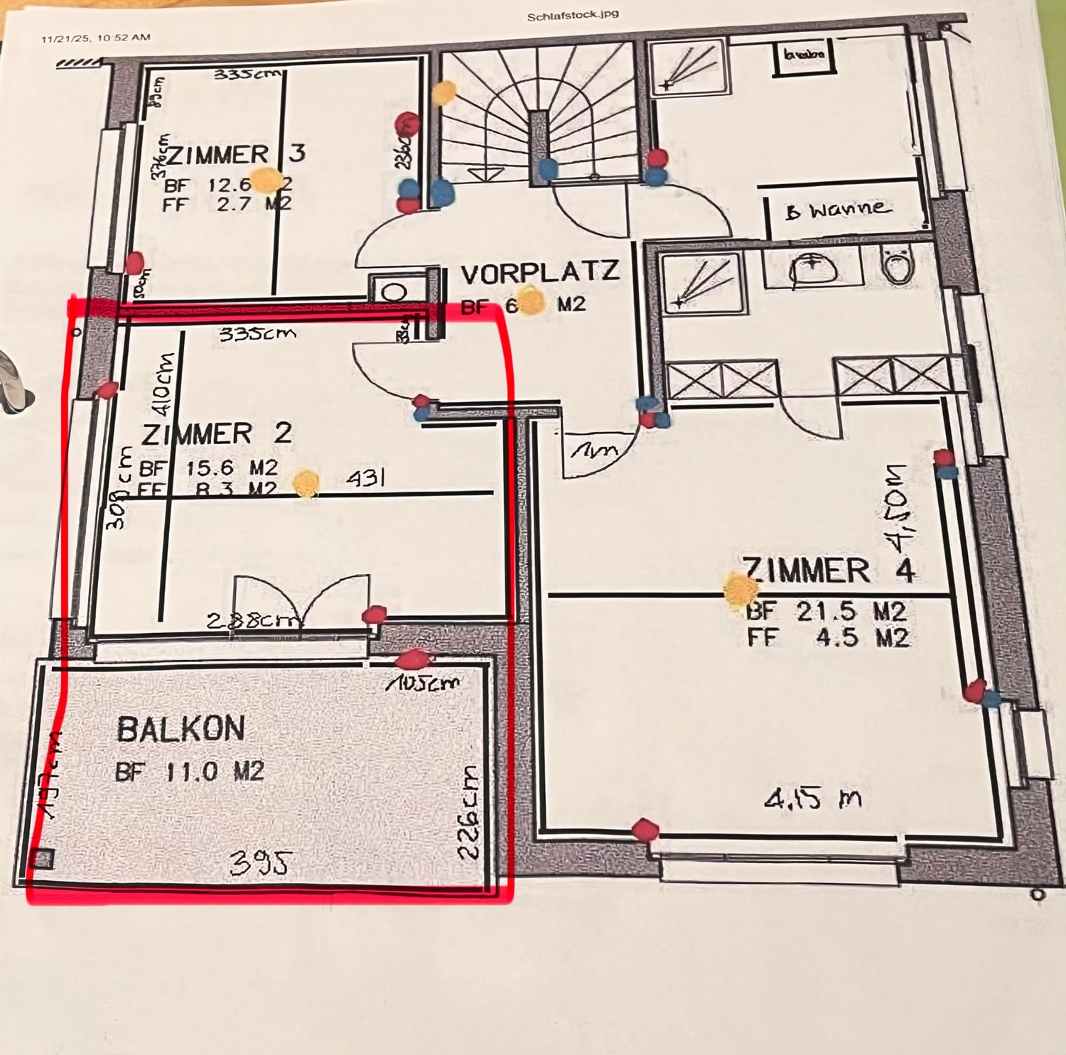 Room in a shared flat