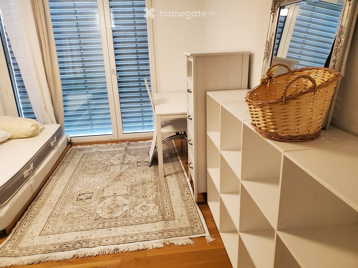 Chambre individuelle d'une pièce