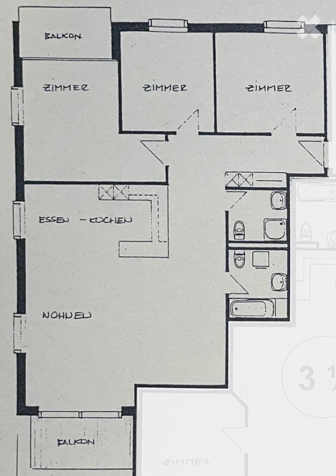 Appartamento di 4 ½ locali, foto 2 di 2