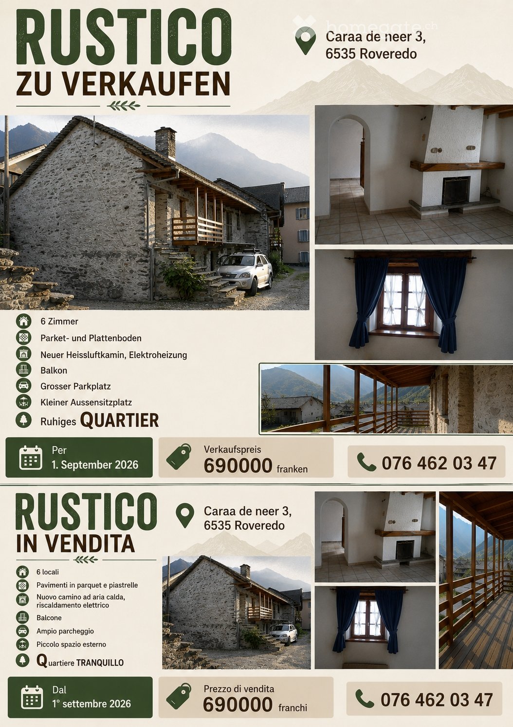 Casa singola di 6 locali