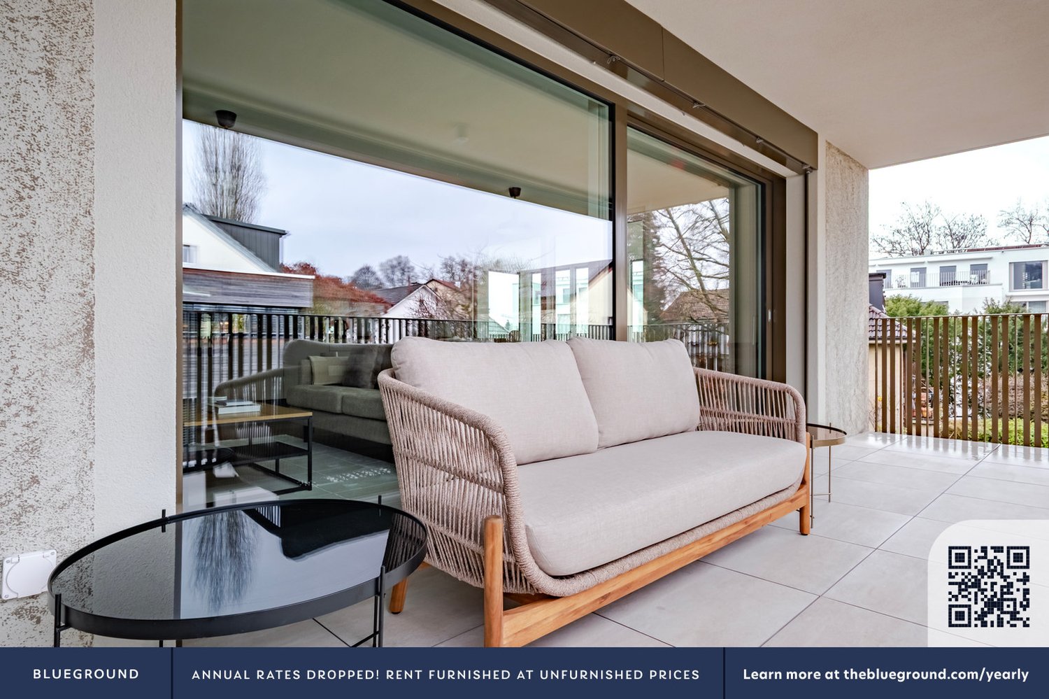 4 ½ pièces appartement meublé