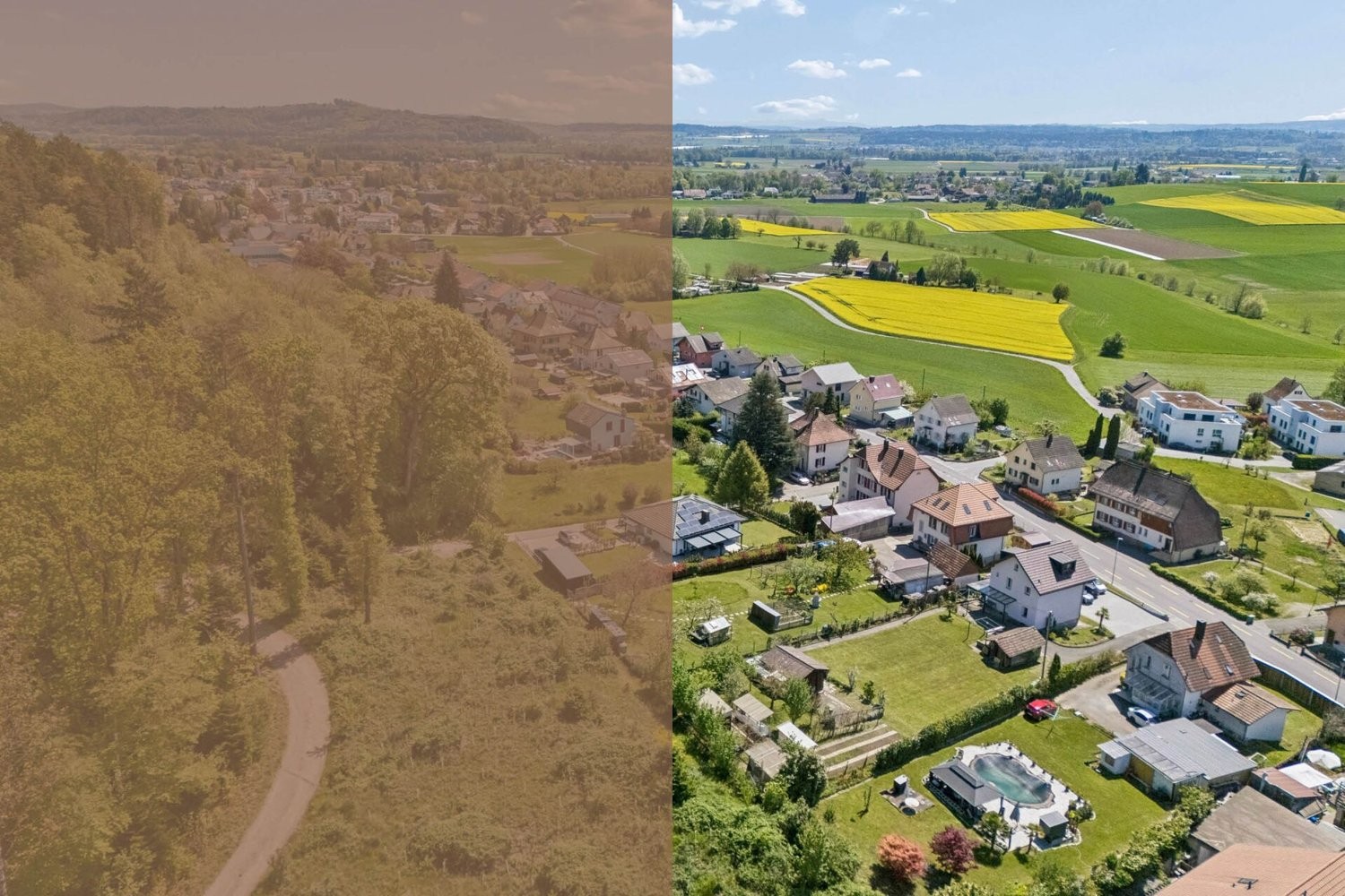 990m² de terrain à bâtir