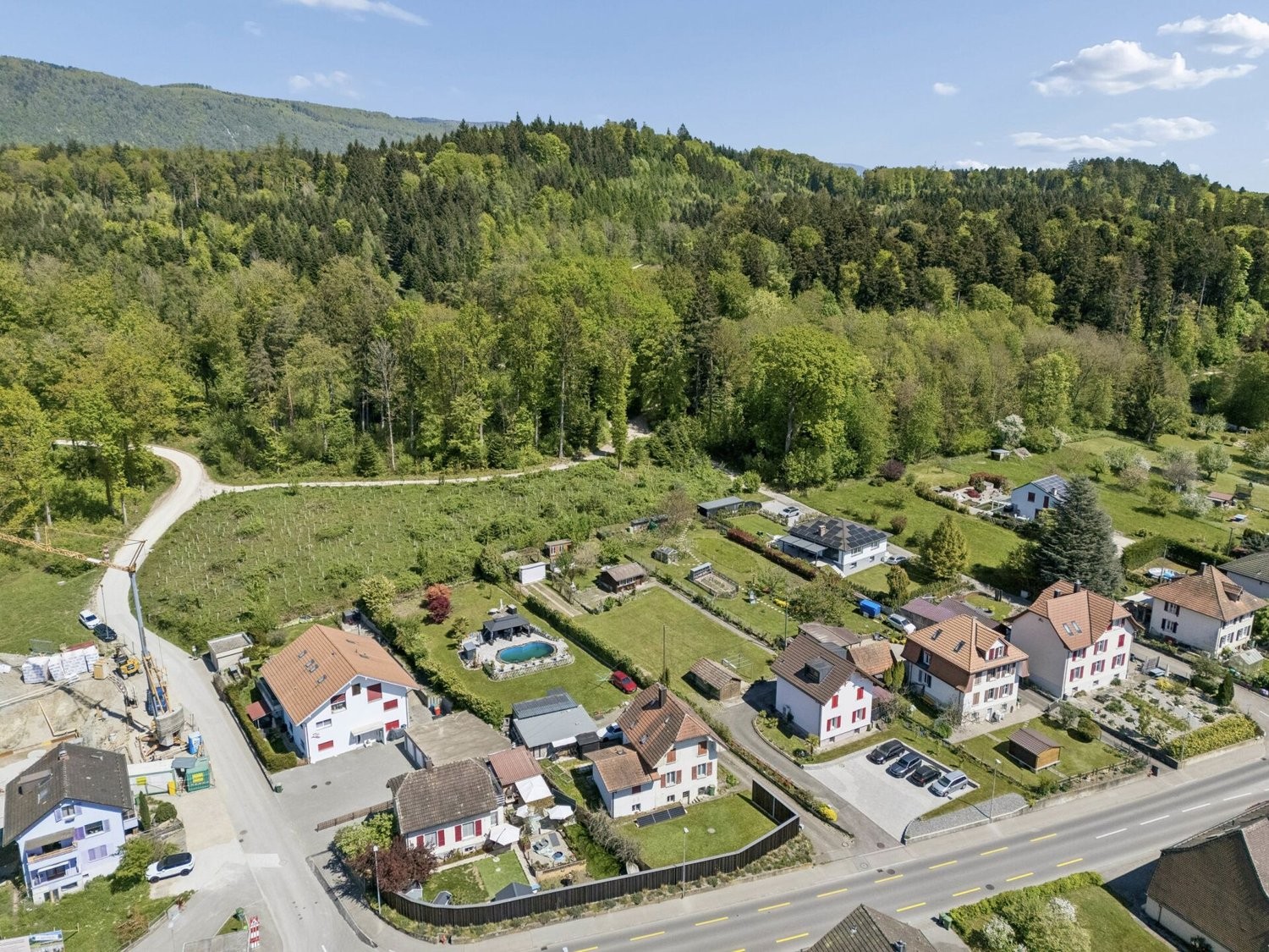 990m² de terrain à bâtir