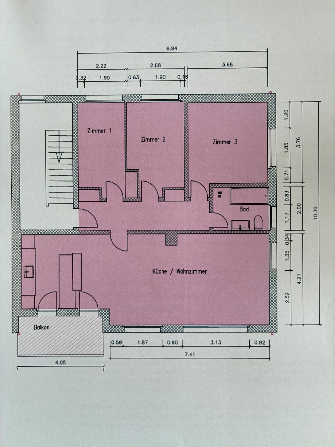 Appartement de 2 ½ pièces
