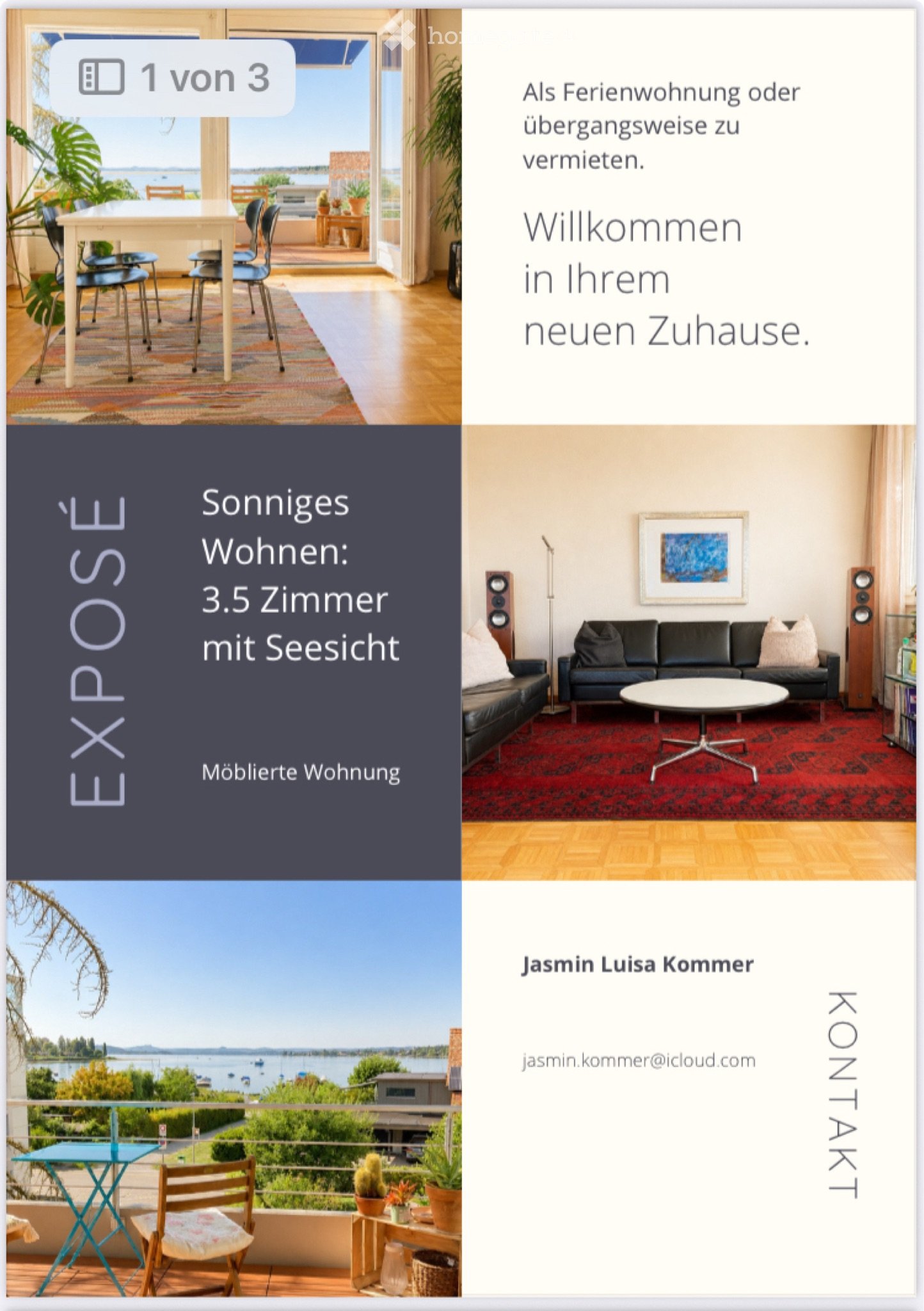 Appartement de 3 pièces