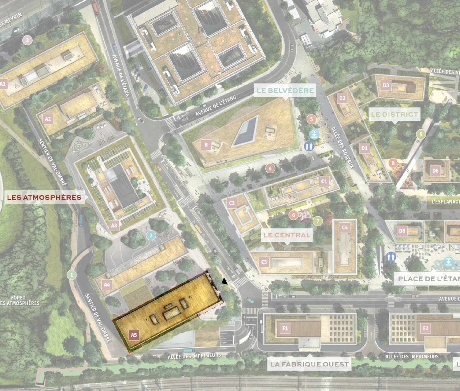 422m² Büro