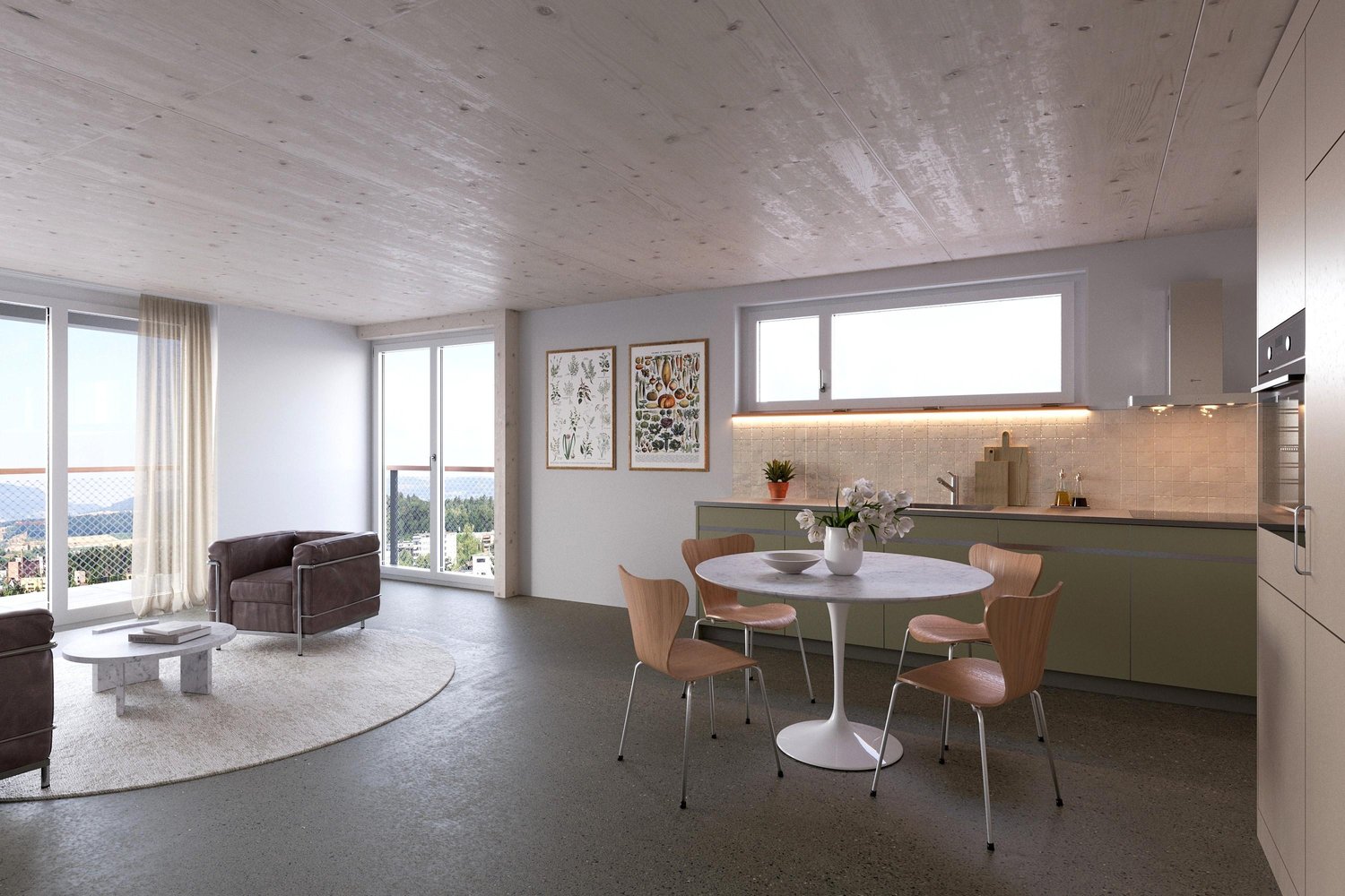 3 ½ rooms duplex
