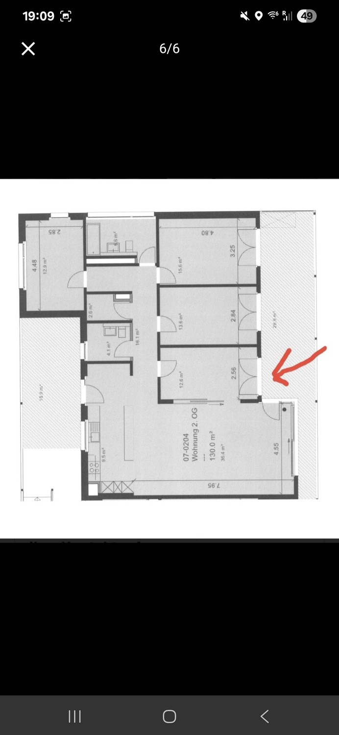 Room in a shared flat