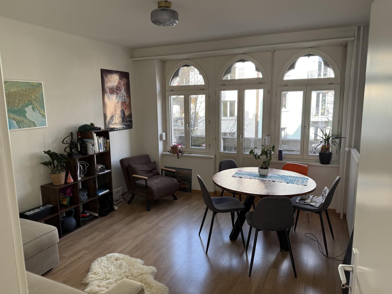Chambre dans un appartement partagé