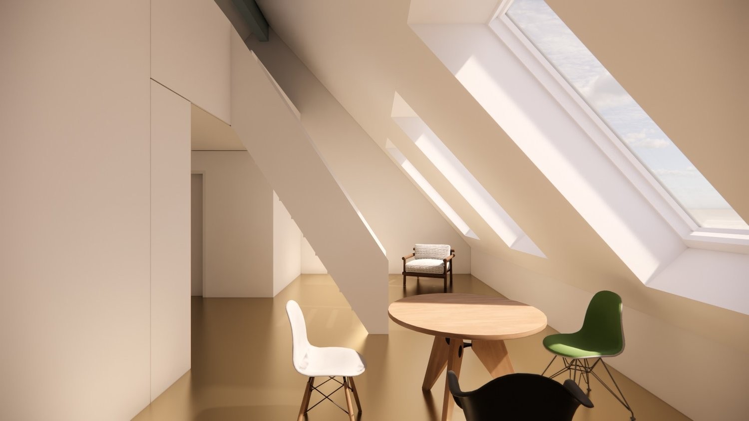 1 ½ rooms roof flat, Foto 1 von 3