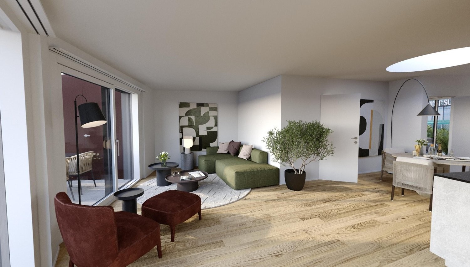 Duplex de 3 ½ pièces