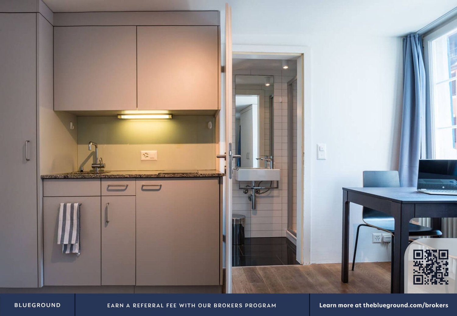 2 room furnished flat