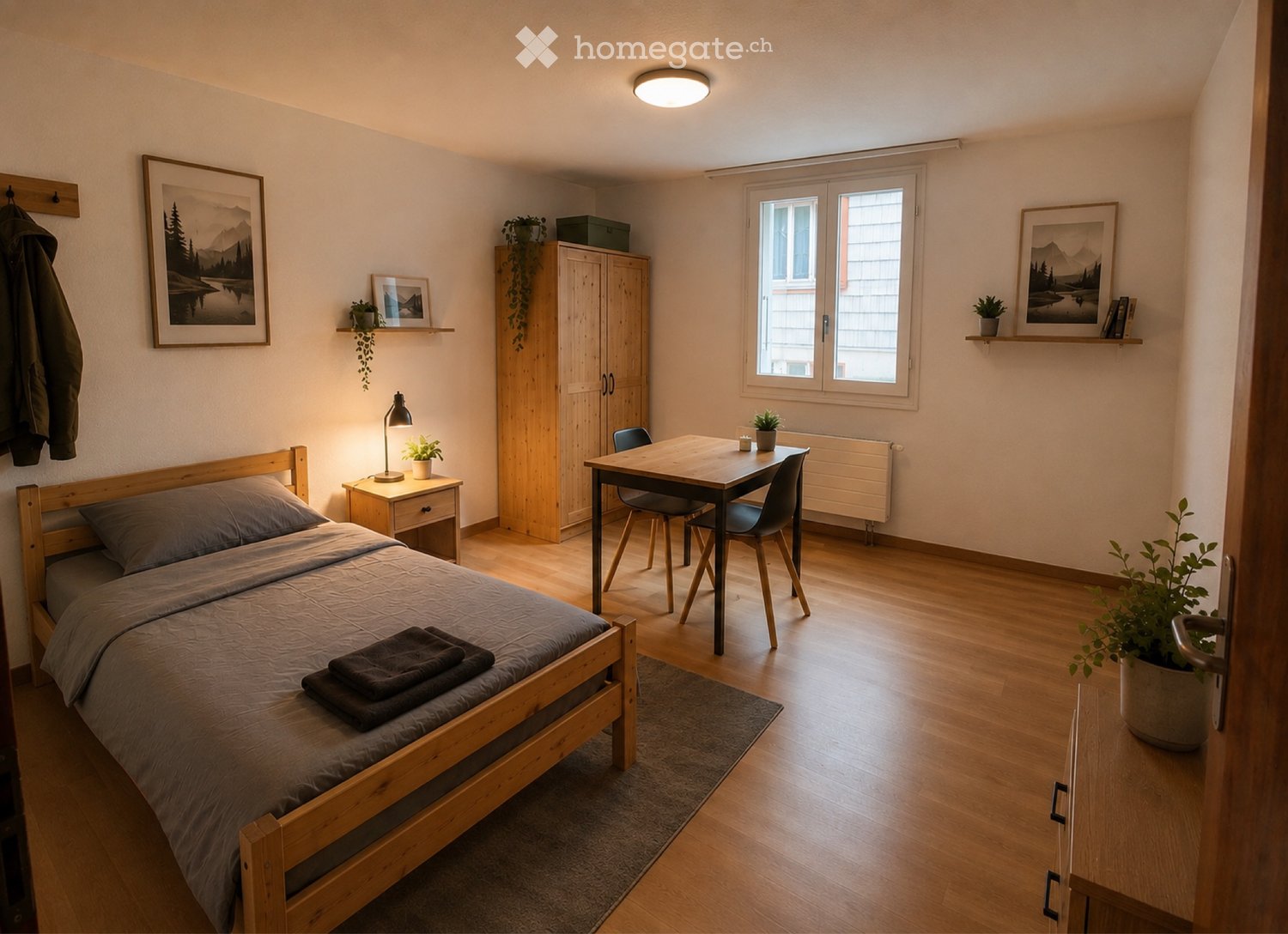1 room apartment, Foto 2 von 3