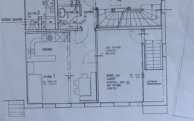 43m² commercial