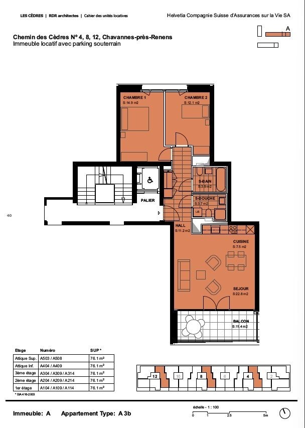 3 ½ rooms apartment, photo 10 of 10