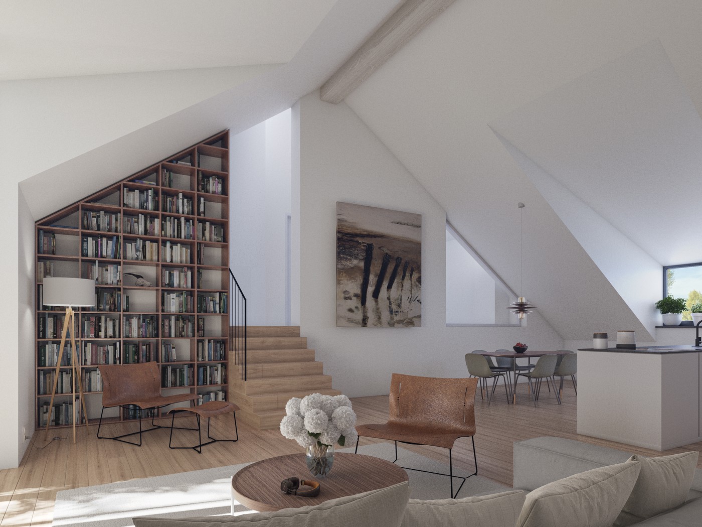 4 ½ rooms roof flat, Foto 3 von 7