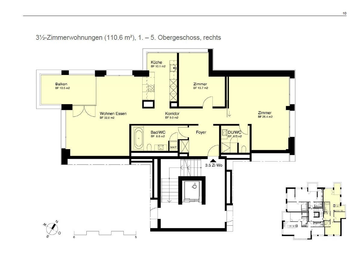 3 ½ rooms apartment, Foto 7 von 7