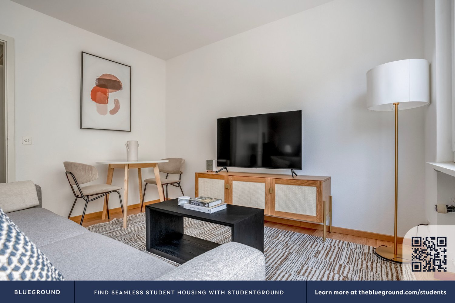 1 room furnished flat