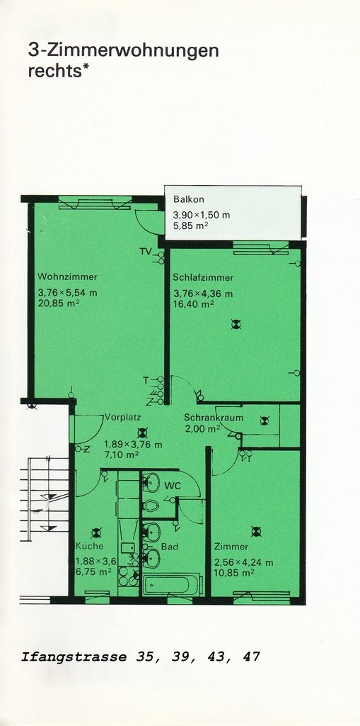 2 rooms apartment