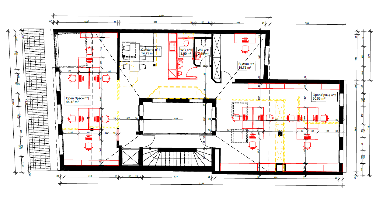 158m² Büro