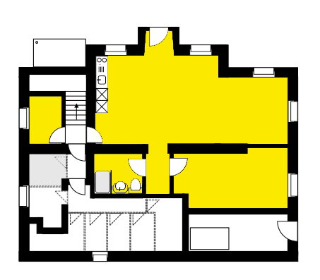 2 ½ rooms apartment