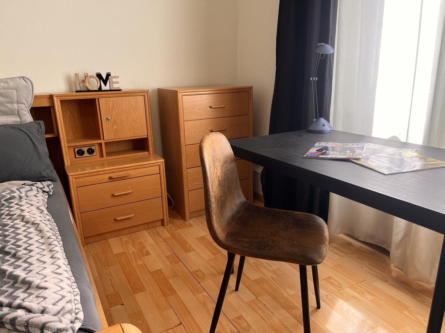 Chambre dans un appartement partagé