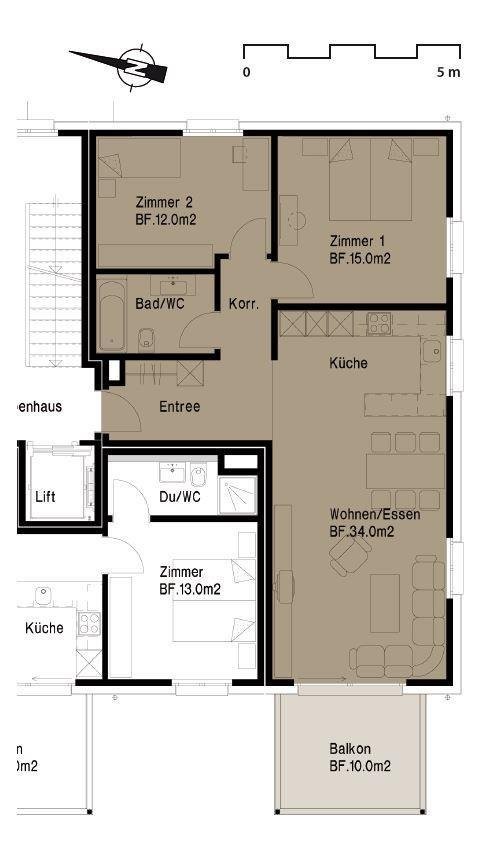 3 ½ rooms apartment, Foto 7 von 8