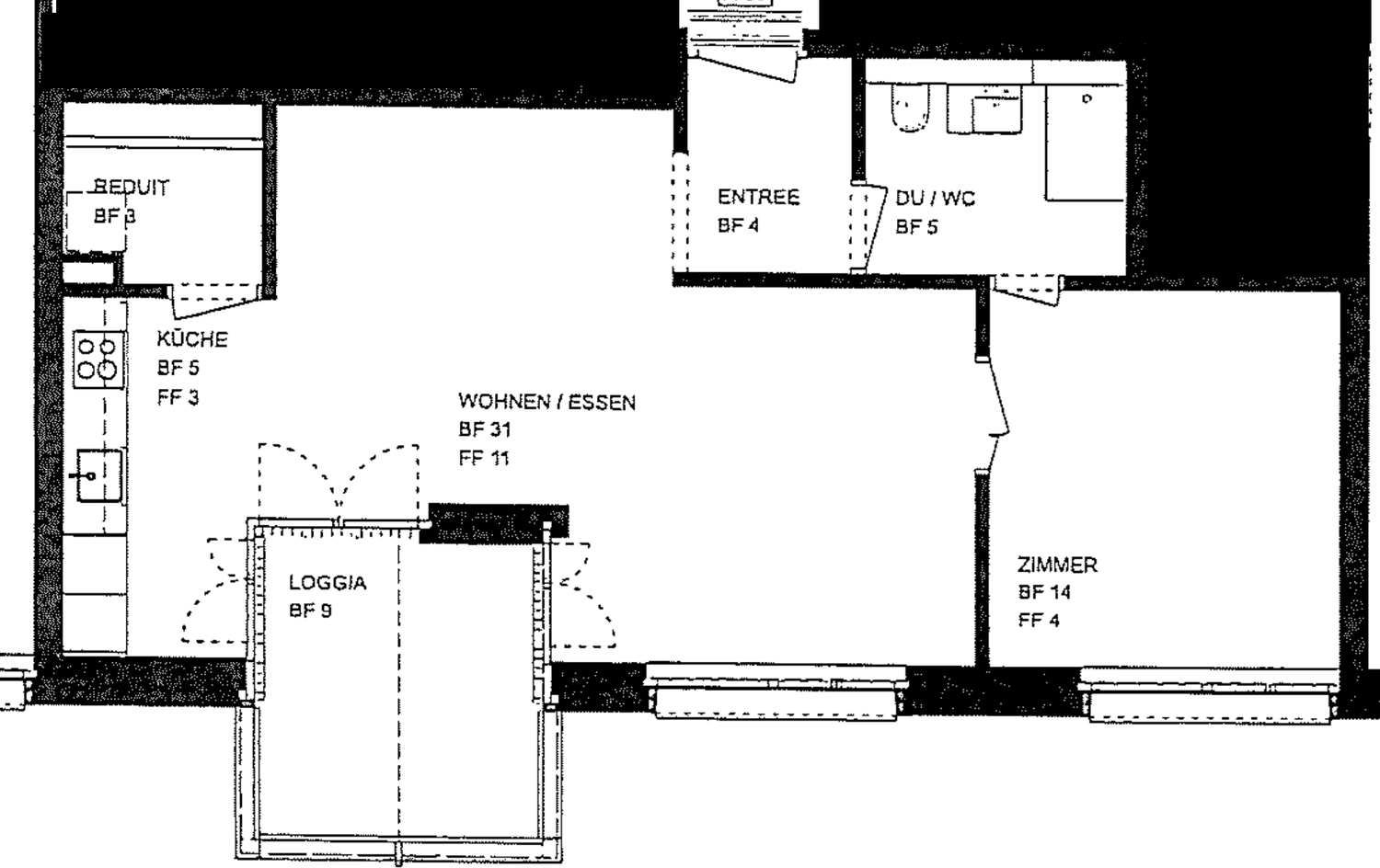 2 ½ rooms apartment, Foto 2 von 10