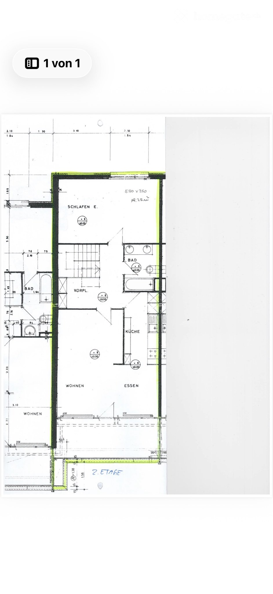 4 rooms apartment, Foto 5 von 5