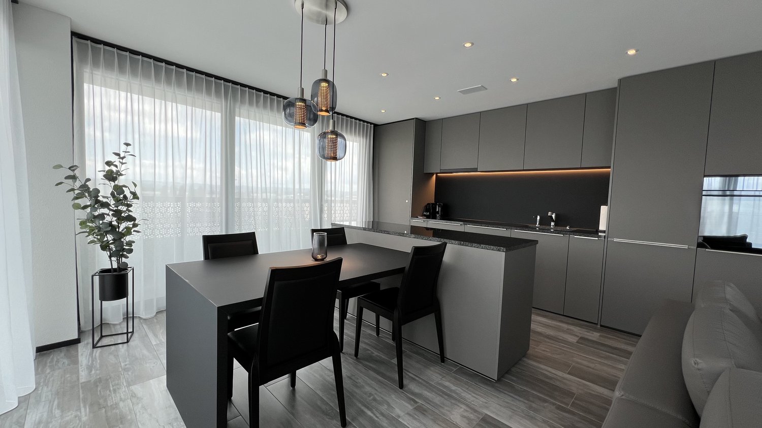 2 ½ rooms furnished flat