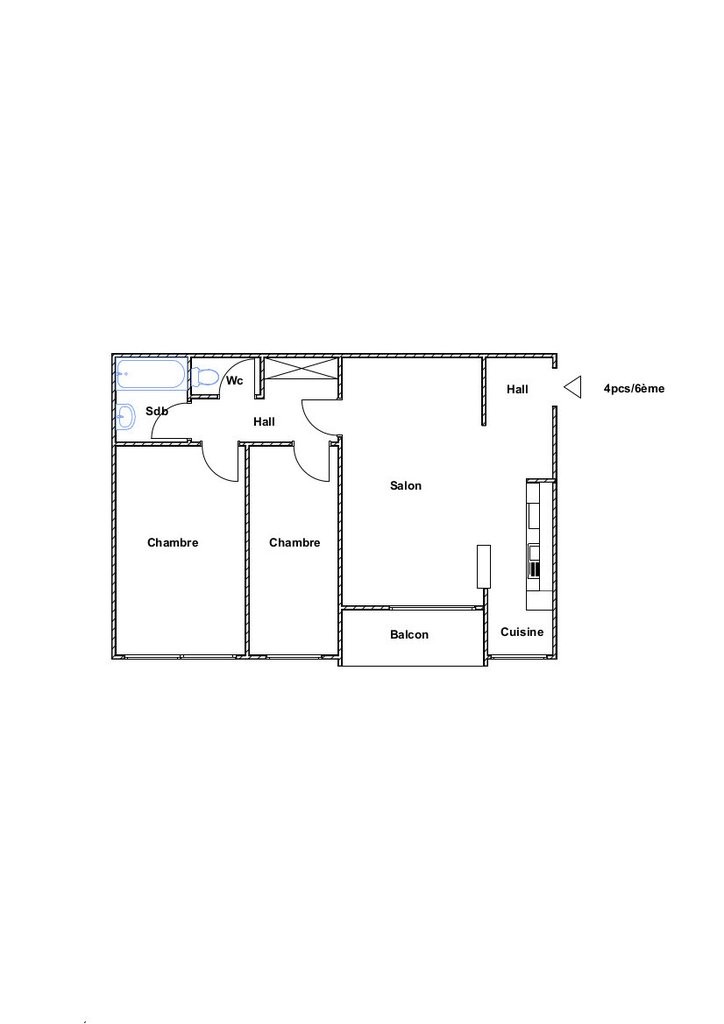 3 ½ Zimmer Wohnung, Foto 2 von 10