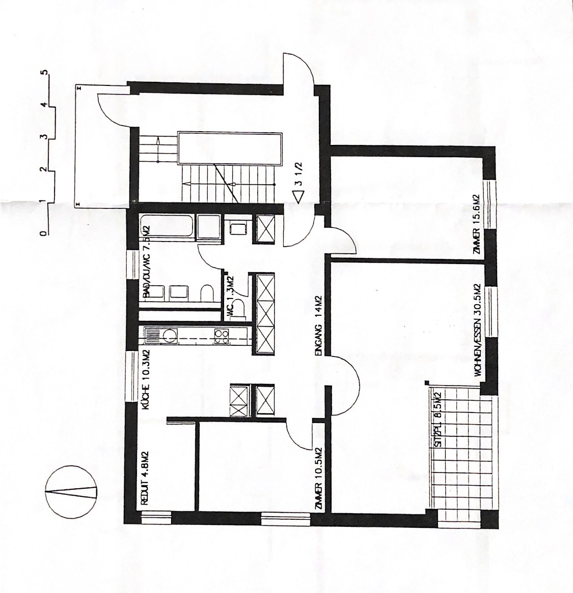 appartamento di 3 ½ locali