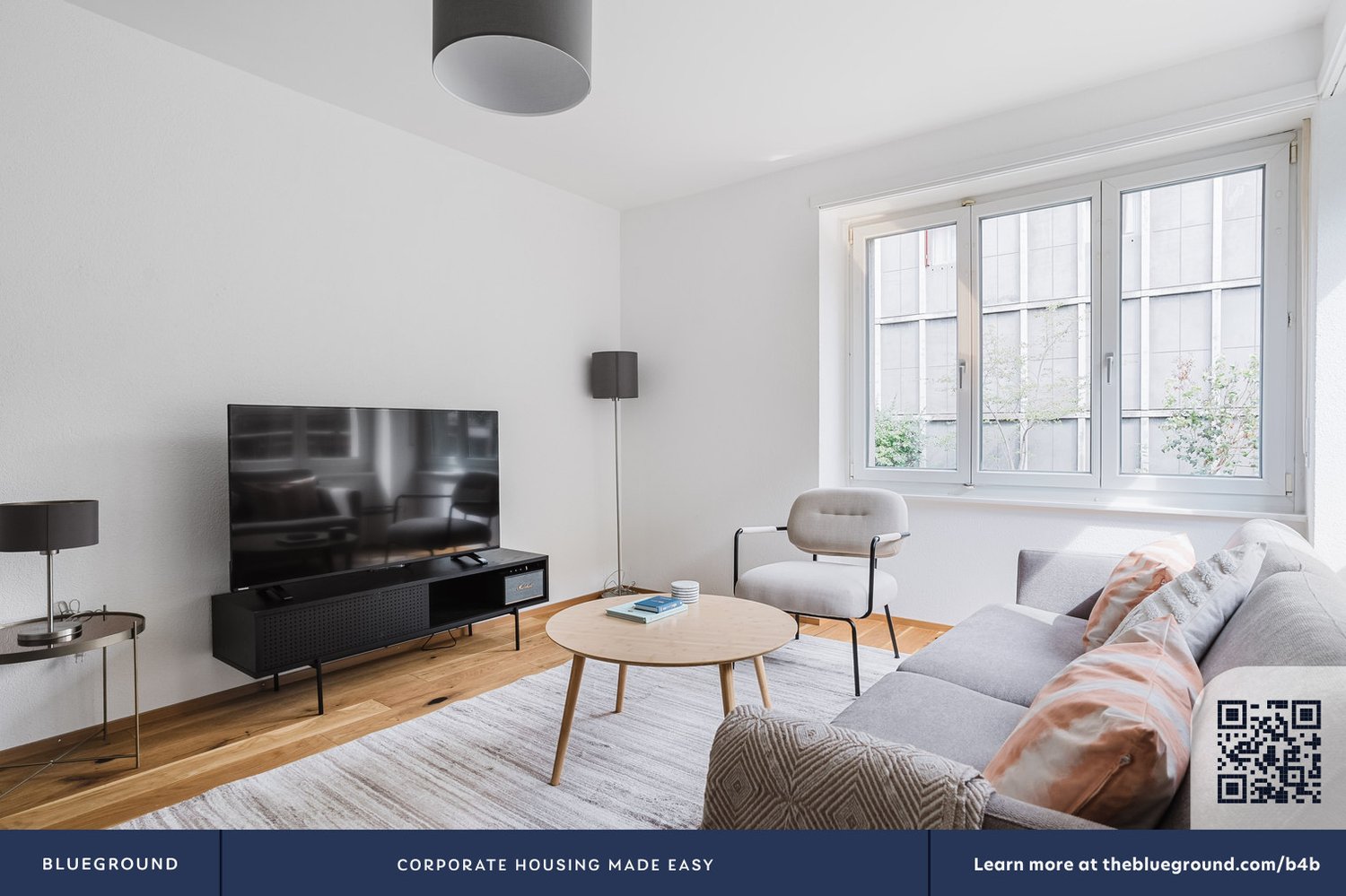 2 ½ pièces appartement meublé
