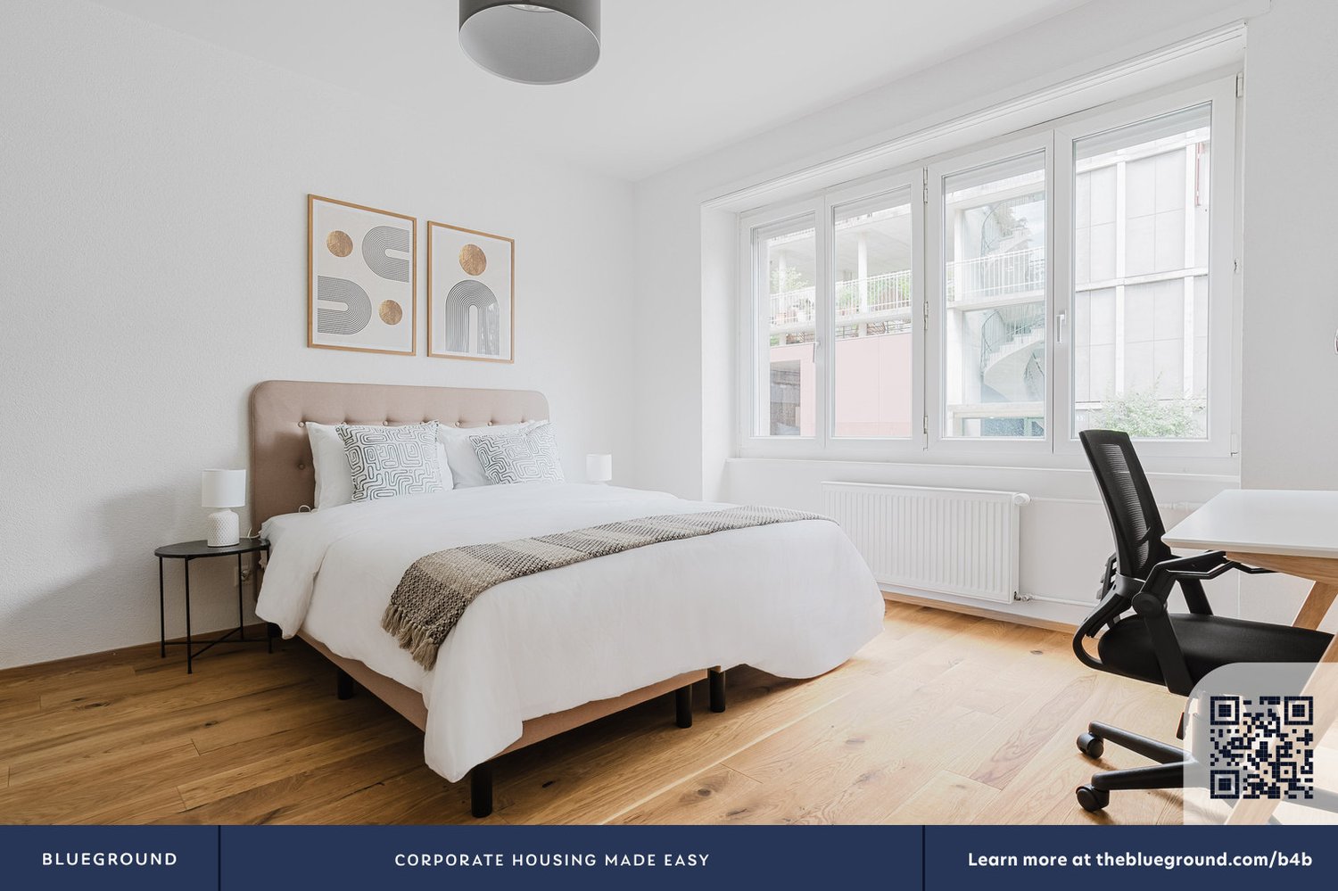 2 ½ pièces appartement meublé