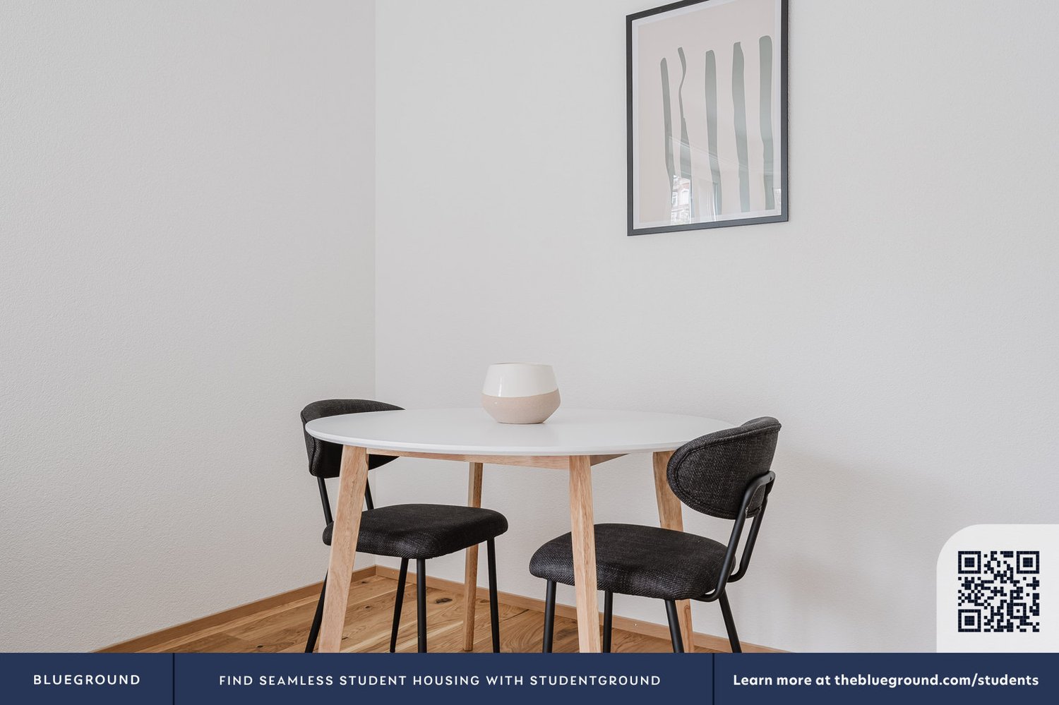 2 ½ pièces appartement meublé