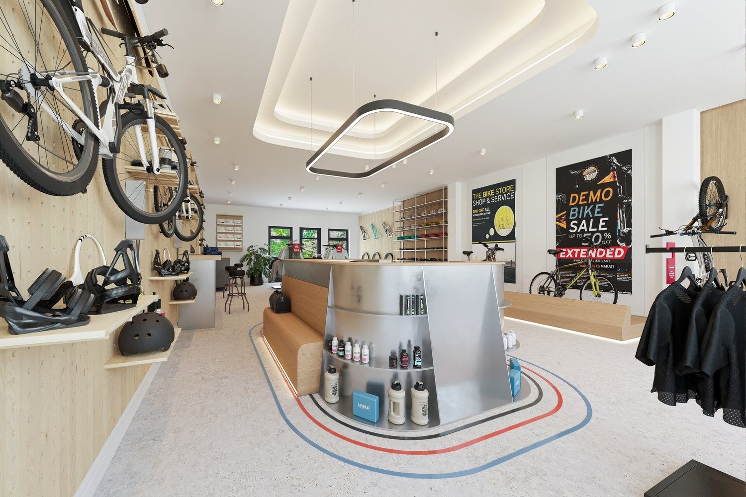 negozio di 130m²