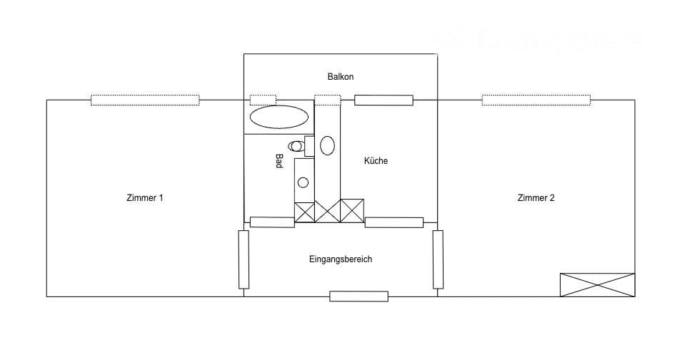 2 rooms apartment