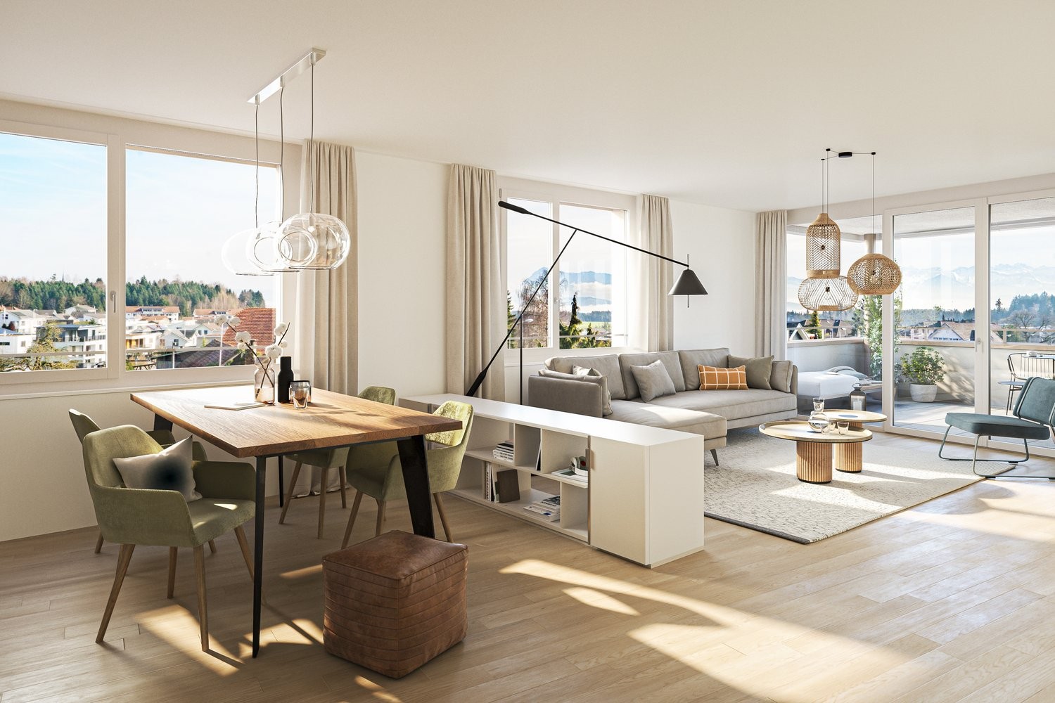1 ½ rooms apartment