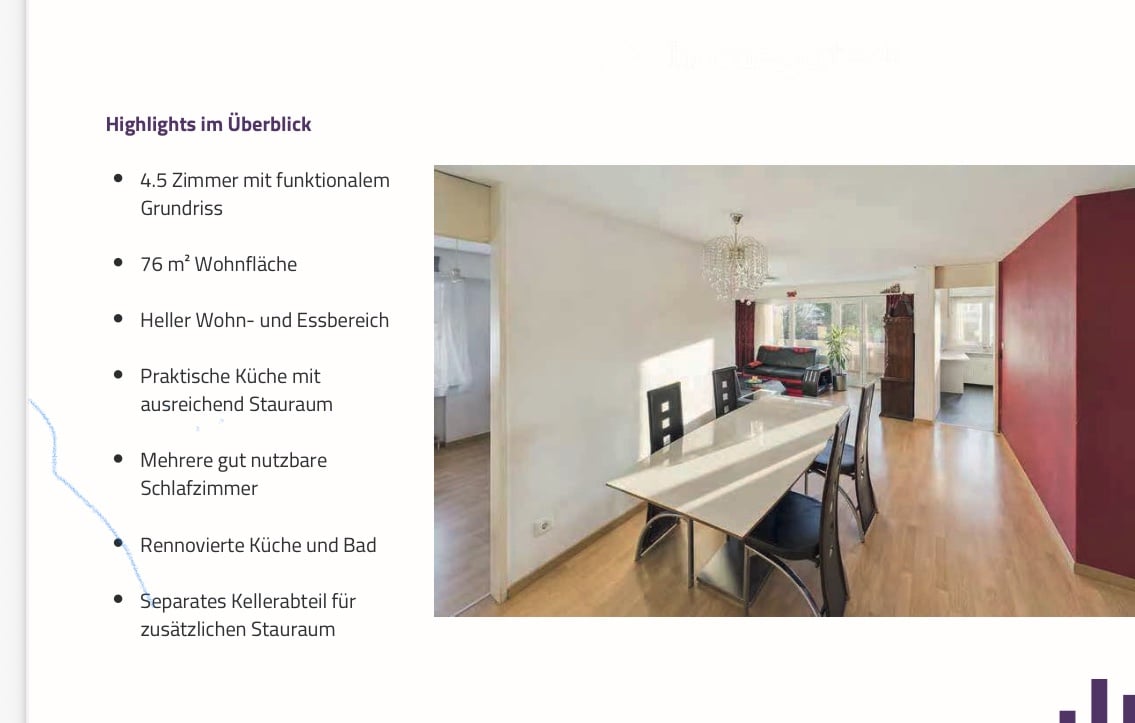 Appartement de 4 pièces, photo 2 sur 5