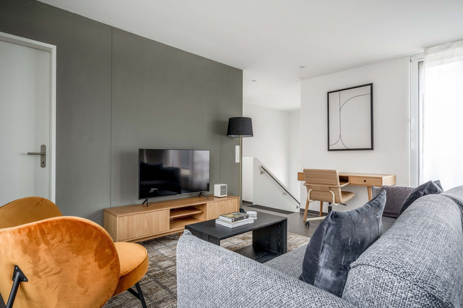 2 ½ pièces appartement meublé