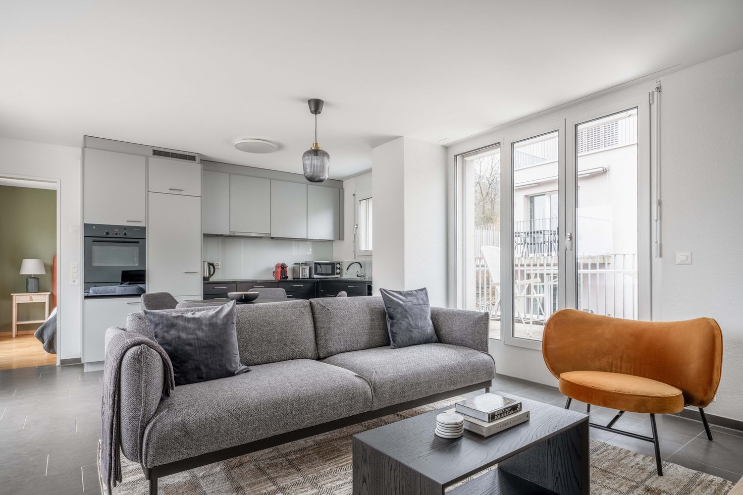 2 ½ pièces appartement meublé